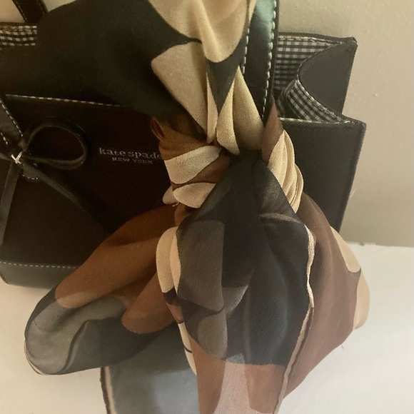 VERA vintage chiffon scarf - Picture 3 of 6